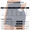 thumbnail image 3 of Domuza High Waisted Biker Shorts for Women Tummy Control Fitness Athletic Workout Running Yoga Gym Shorts Wine M, 3 of 4