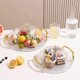 thumbnail image 5 of Cake Stand, Round Tray with Lid, Multipurpose Tray with Handle for Tea Breakfast Office Coffee Tabl, 5 of 5