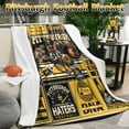 thumbnail image 2 of Blanket Gifts for Men Boys Kids Women Football Fans Team Color Throw Blanket Merch, 50x60 Inches, 2 of 3