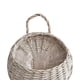 thumbnail image 5 of Cesta de ratán para colgar en la pared, maceta de mimbre, jarrón tejido para colgar, decoración (gris) Hugtrwg  Para estrenar, 5 of 9