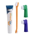 thumbnail image 1 of Pet  Care Tool, Cat  Care Tool,  Dual Headed Toothbrush 4Pcs For Dog Cat, 1 of 8