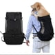 thumbnail image 1 of Mochila porta perros con forro impermeable, mascota pequeña para caminar, caminar en bicicleta, 1 of 5