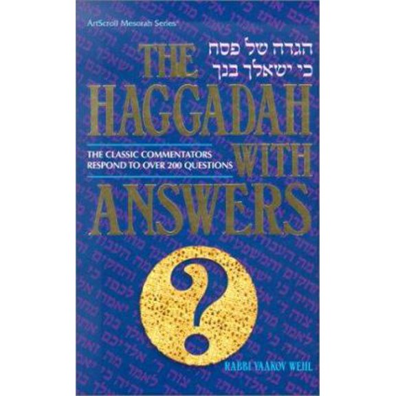 Pre-Owned The Haggadah with Answers: The Classic Commentators Respond to Over 200 Questions (Hardcover) 0899063845 9780899063843