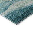 thumbnail image 3 of Addison Rugs Mayfield Premium Machine Washable Transitional Swirls Teal Rectangle Rug, 10' x 14', 3 of 6
