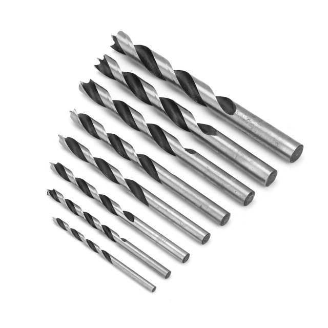 Herramienta para Trabajar la Madera BuyWeekMX 8 Piezas Broca de Perforación Acero al Carbono 3-10 mm