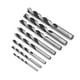 thumbnail image 3 of Juego de brocas en espiral para carpintería de acero al carbono, 8 Uds., 3-10mm, para taladro eléctrico, taladro de banco, 3 of 7