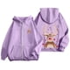 thumbnail image 5 of WILLBEST Sudadera Deportiva para Mujer Ladies' Christmas Printed Zipper Long Sleeved Pocket Drawstring Casual Hooded Sweatshirt 2056 Grande, 5 of 8