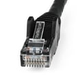thumbnail image 2 of StarTech 10ft (3m) CAT6 Ethernet Cable - LSZH (Low Smoke Zero Halogen) - 10 Gigabit 250Mhz 100W PoE RJ45 UTP Network Patch Cord Snagless w/Strain Relief - Black CAT 6, ETL Verified (N6LPATCH10BK), 2 of 3