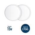 thumbnail image 2 of Panel de Led ICON Ajustable 15W Luz Fría 25,000 hrs Pack 2 pzas, 2 of 9