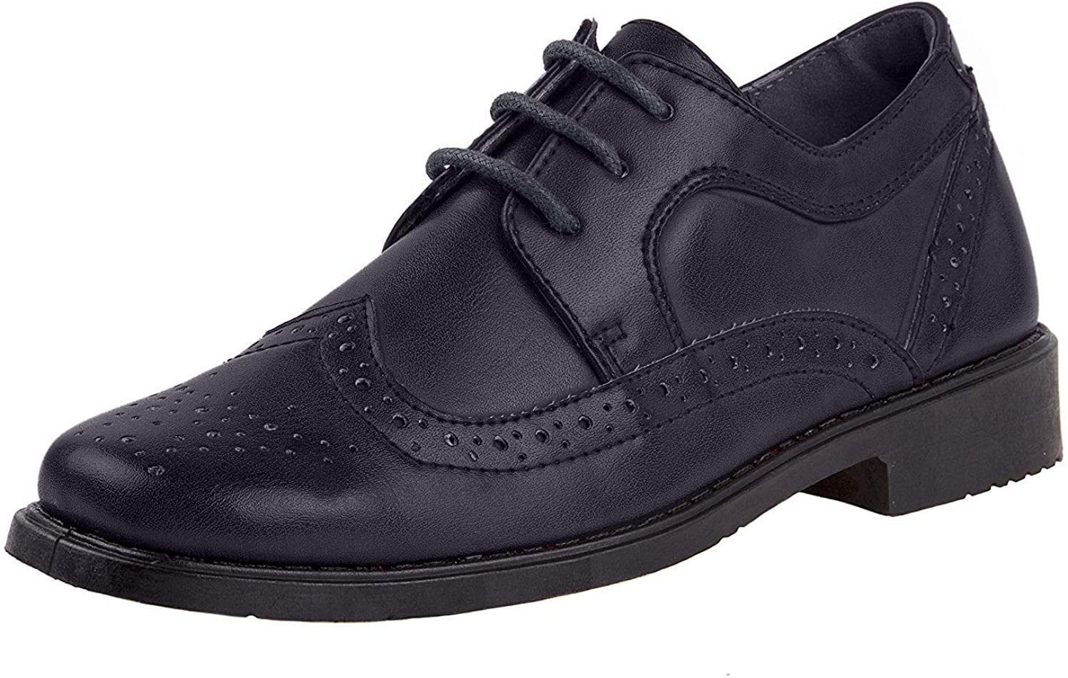 JOSMO Boys Wingtip Oxford Lace Dress Shoes Toddler, Little Kid, Big Kid