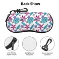 thumbnail image 3 of Xecao Hawaiian Style for Eyeglass Case Soft Shell, Portable Sunglass Case, Fashionable Eyeglass Case with Zipper, Lightweight, 3 of 6