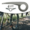 thumbnail image 1 of Funda protectora para cadena de bicicleta Funda protectora para cadena de bicicleta, portátil, universal, pieza de bicicleta, protector de cadena Prot Plata + Hebilla de cola, 1 of 8