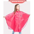 thumbnail image 3 of Poncho pour Enfants Imperméable Durable Portable pour Garçons Filles, 3 of 7