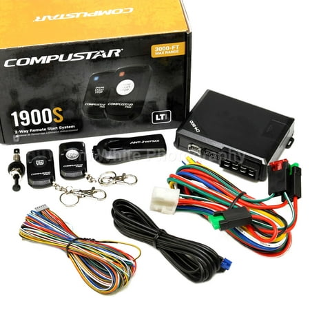 Compustar CS1900-S 2-Way One button Remote Auto Car Starter & Keyless