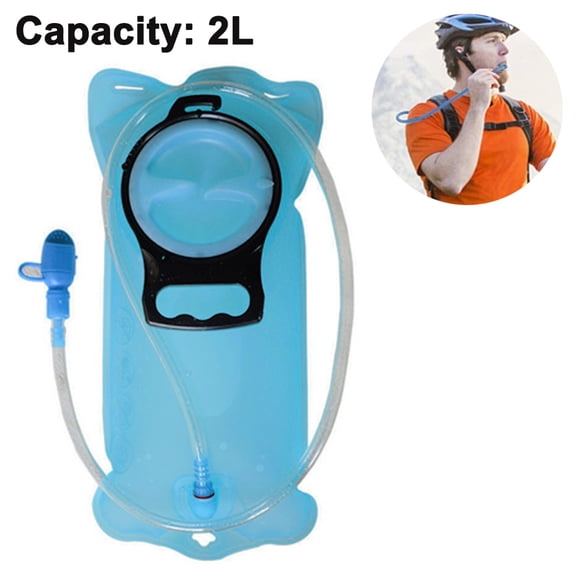 Hydration Bladder Leak Proof Water Reservoir, Military Water Storage Bladder Bag, BPA Free Hydration Pack Replacement, for Hiking Biking Climbing Cycling Running, Large Opening,