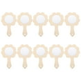 thumbnail image 1 of 10pcs Adorable Kids Mirrors DIY Printing Hand Mirrors Wooden Small Mirors, 1 of 6
