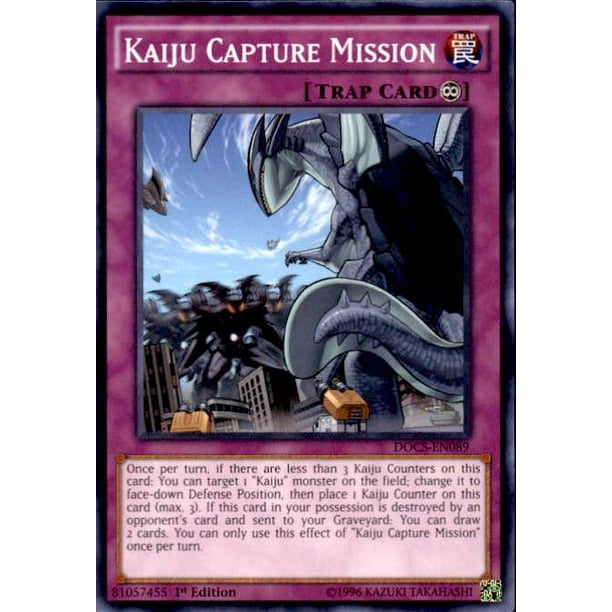 Yugioh Dimension Of Chaos Kaiju Capture Mission Docs En0 Walmart Com Walmart Com