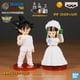 thumbnail image 1 of Bandai-figuras de acción originales de DRAGON BALL, Son Goku, Chichi, pastel de estudiante, juguete de regalo, 5-7 cm, 1 of 5