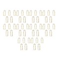 thumbnail image 3 of 50pcs Pen Clips Multipurpose Electroplating Cute Shape Metal Pen Holders for Notebook Journals Clipboard Pictures, 3 of 5