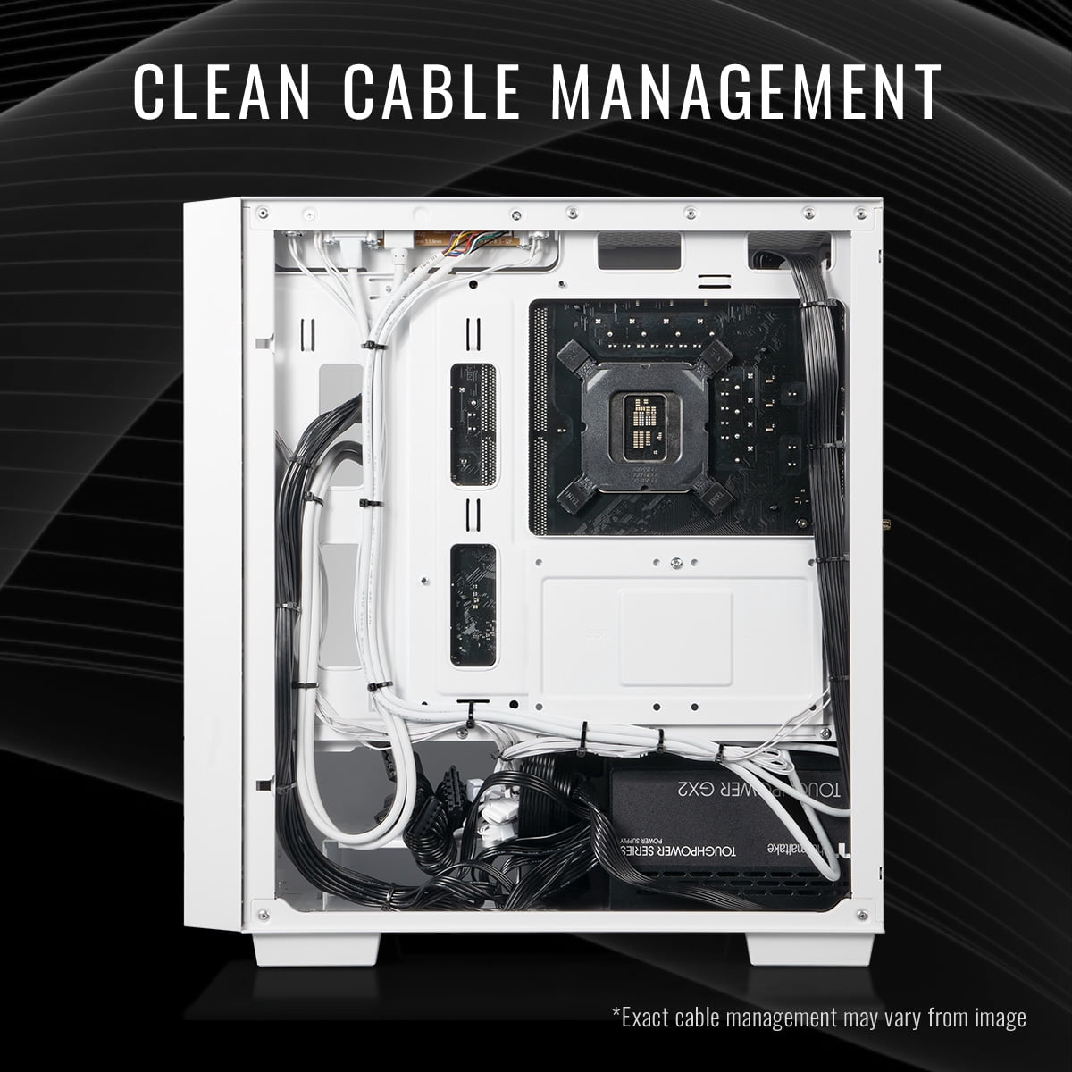 Thermaltake Gaming Desktop PC NE R76-H16 AMD Ryzen 7 5700 16GB DDR4 1TB SSD AMD Radeon RX 7600