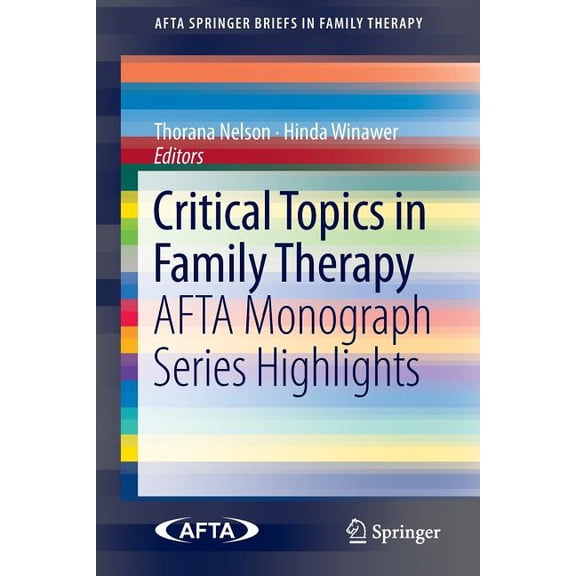 Afta Springerbriefs in Family Therapy Critical Topics in Family Therapy: Afta Monograph Series Highlights, (Paperback)