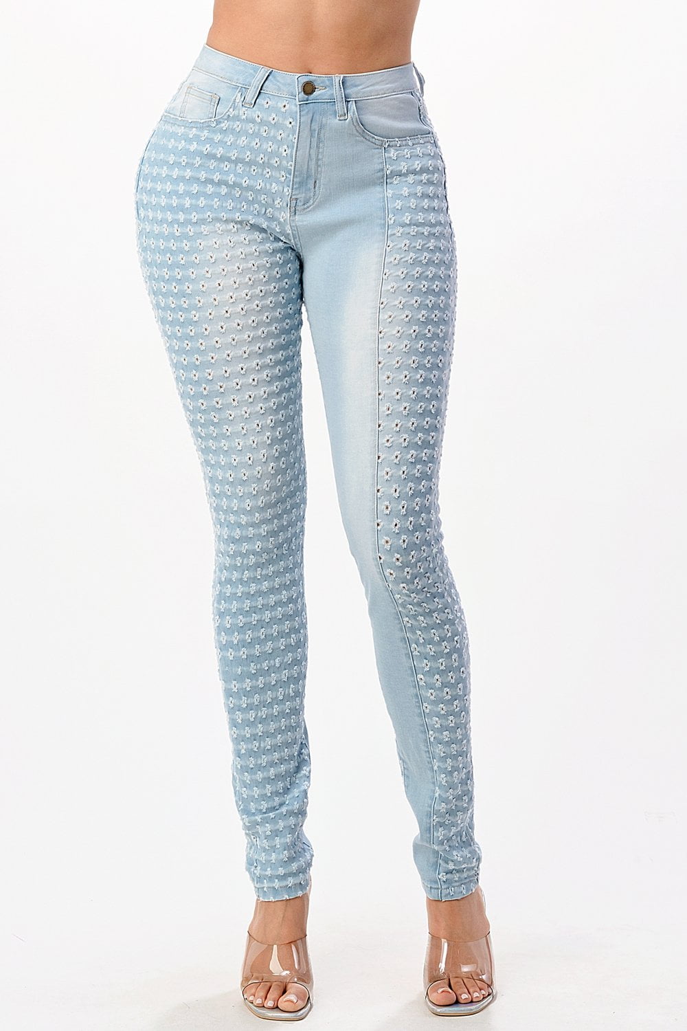 Purple Candy Jeans Women Denim Pants Skinny Jeans High Rise Soft