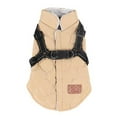thumbnail image 1 of Small Dogs Harness Vest Clothes Puppy Clothing Winter Dog Jacket Coat, 1 of 5