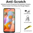thumbnail image 5 of VIESUP 2Pack Screen Protector Compatible with Samsung Galaxy A11 Clear Tempered Glass 9H Hardness, Anti Scratch, Bubble Free, HD Protective Film, 5 of 6