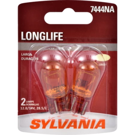 Sylvania 7444NA LongLife Mini Bulb, Pack of 2
