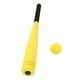 thumbnail image 2 of Bate de béisbol y pelota de práctica de esponja para adolescentes, adultos y niños. Amarillo, 2 of 9