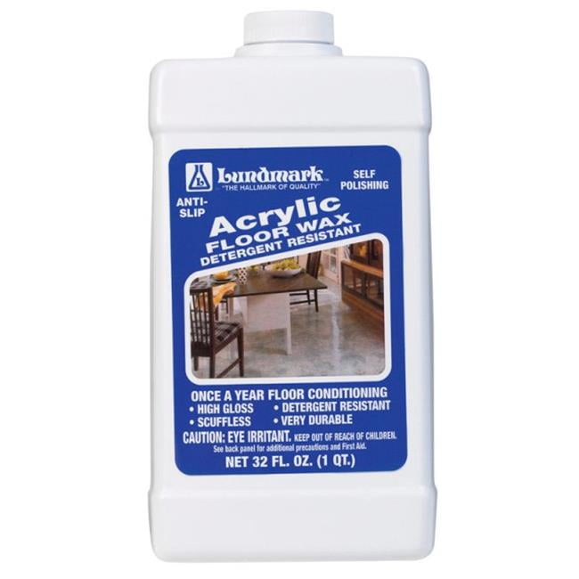 Lundmark Wax 3203F326 Acrylic Floor Wax 1 qt. pack of 6