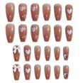 thumbnail image 1 of DIY Press on Nails - 24PCS Removable False Nails Artificial Nail Tip for Women, 1 of 8