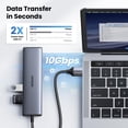 thumbnail image 3 of Adaptador USB a Ethernet Hub USB 5 en 1 UGREEN con Ethernet, 3 of 8