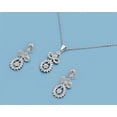 thumbnail image 1 of Tear Drop Clear Cubic Zirconia Matching Set Sterling Silver, 1 of 2