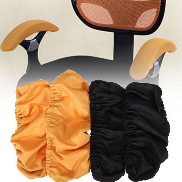 1Pair Removable Office Chair Armrest Slipcovers Covers Protector Gaming