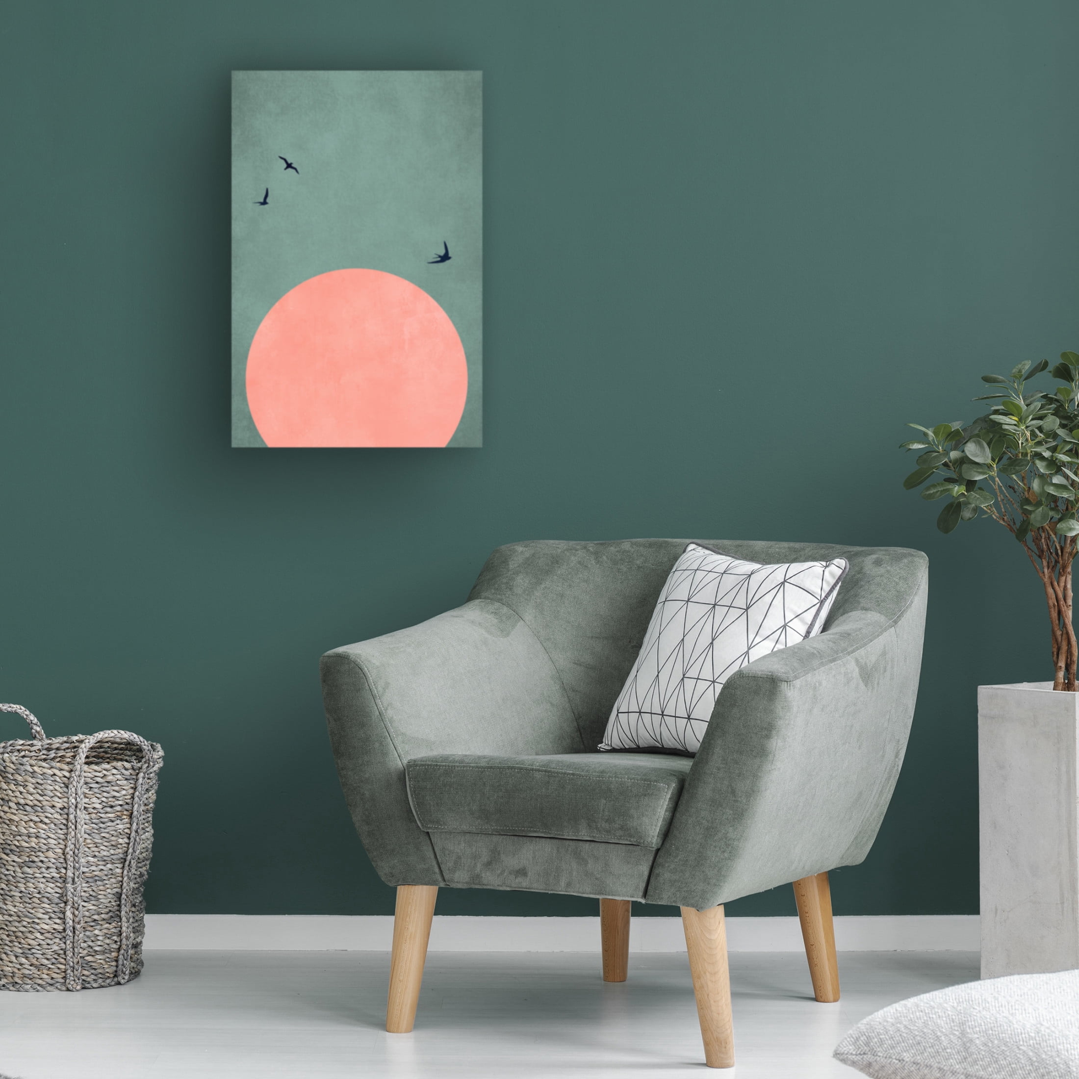 Trademark Fine Art Kubistika A Beautiful Day Canvas Wall Art