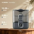 thumbnail image 3 of Flymoon 5L Quiet Mist Humidifier for Bedroom Large Room, Air Humidifier for Baby & Plants, Top Fill, 28dB, 3 Mist Levels, 12H Timer, App Control, White, 3 of 9