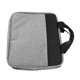 thumbnail image 2 of Estuche para computadora portátil Gris Oscuro Lona Impermeable Cremallera de Metal Mango cómodo Funda para computadora portátil para el hogar, la Escuela y la Oficina, 2 of 8