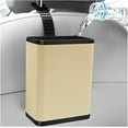 thumbnail image 3 of Car Trash Bin Hanging Vehicle Garbage Dust Case Storage Box Trash Can Auto Backseat Organizer Holder Interior Accessories, 3 of 5