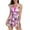 Hot Pink womens swimsuits, variant on Womens Swimsuits Pimelu Bathing Suit for Women Tankini Swimsuits Womens Two Piece Bathing Suit Fashion Floral Print Ladies High Waist Swimwear with Padded Girls Modest Bikini Set