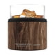 thumbnail image 1 of Vaso de whisky asobu con aislamiento de acero inoxidable, 310 ml, madera, 1 of 3