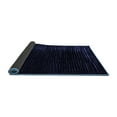 thumbnail image 2 of Ahgly Company Indoor Rectangle Abstract Blue Modern Area Rugs, 7' x 9', 2 of 4