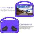 thumbnail image 4 of ELEHOLD Kids Friendly Case for Fire Max 11 inch (13th Gen 2023) EVA Full Body Protective with Kickstand Handle Grip Shockproof Anti-Scratch Case for Kindle Fire Max 11", Purple, 4 of 7