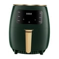 thumbnail image 1 of Air Fryer Nonstick Frying Basket. 4.5L, Touchscreen Auto Shut Off Compact Non Green, 1 of 9