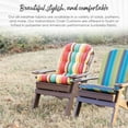 thumbnail image 5 of RSH DECOR: Tufted Adirondack Cushion Set of 2 | All-Weather Fabric | Peacock, 5 of 6