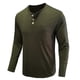 thumbnail image 4 of Camisas de Hombre Blusas de Manga Larga Con Cuello Redondo Musculoso Musculoso Básico Blusa de Color Puro Sólido Camiseta Top Odeerbi ODB-4, 4 of 5