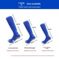 thumbnail image 4 of Calcetines de fútbol profesionales para hombre, medias antideslizantes con fondo de toalla, calcetines altos de entrenamiento prácticos que absorben el sudor, calcetines deportivos al por mayor, 4 of 5