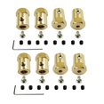 thumbnail image 1 of Adaptador hexagonal de cubo de rueda combinador de latón, 8 Uds., 5mm a 12mm, para D12 C14 C24 B14 B24 B16 B36 Mn D90 Mn99s, 1 of 5