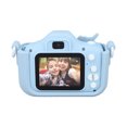 thumbnail image 2 of Cámara para niños Ticfox Cámara dual Pantalla IPS de 2.0 pulgadas Cámara de video 1080P Juguete con tarjeta de memoria 32G Azul, 2 of 14