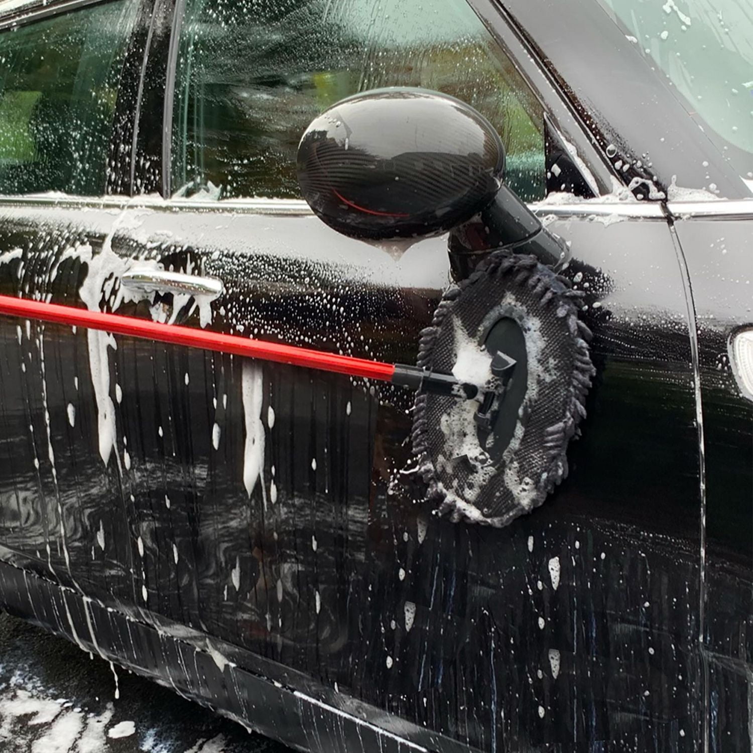 Prestige Series XL vadrouille de lavage automobile en microfibre, s’étend jusqu’à 48 po Brosse  à tremper télescopique